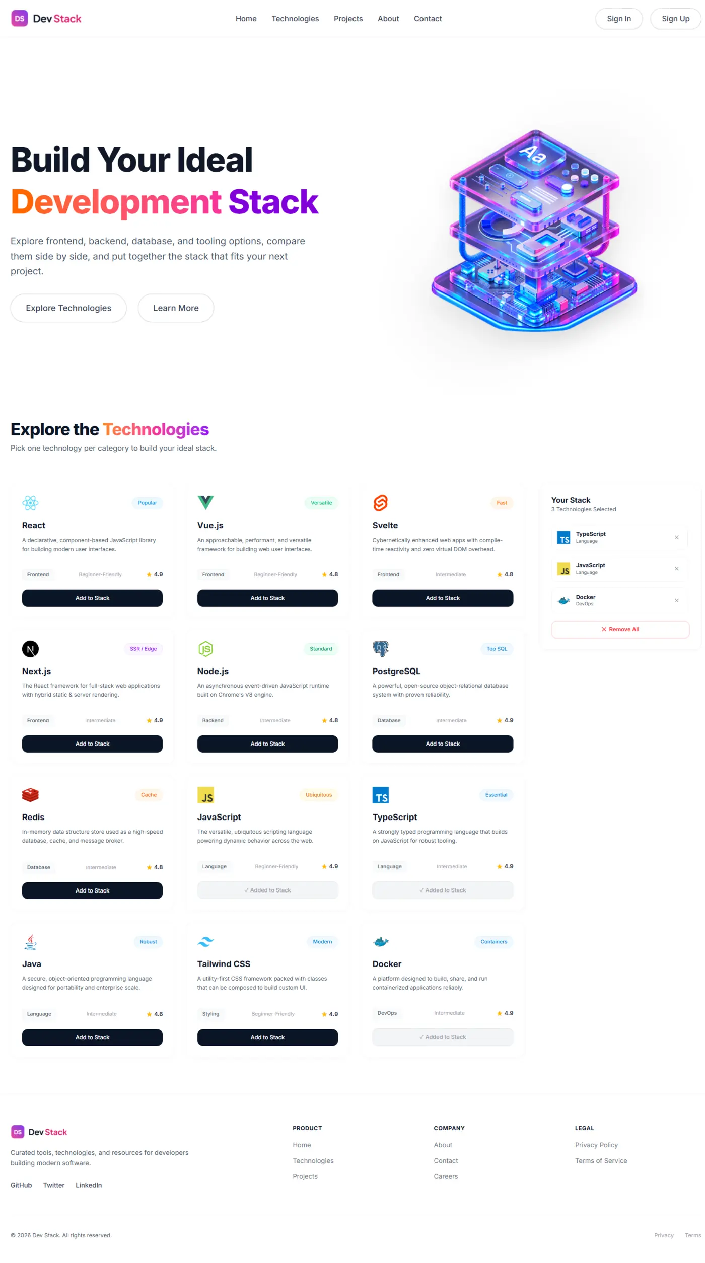 DevStack: Build Your Ideal Dev Stack preview